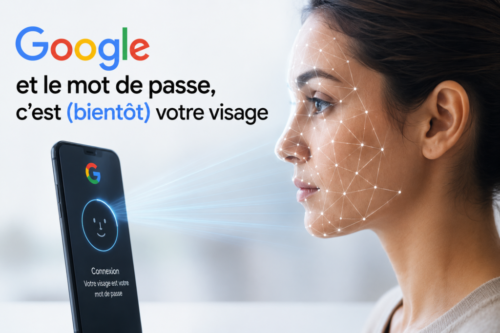 google et le mot de passe, c'est bientôt votre visage